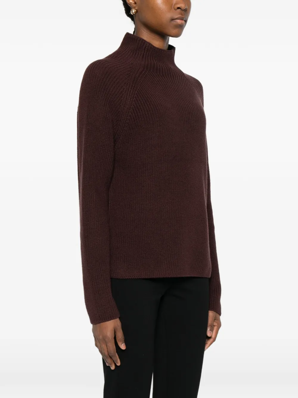 Marc O'polo High-neck Sweater In Brown