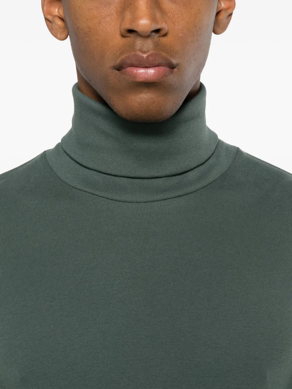 Marc O'polo Turtleneck Long-sleeve Top In Gray