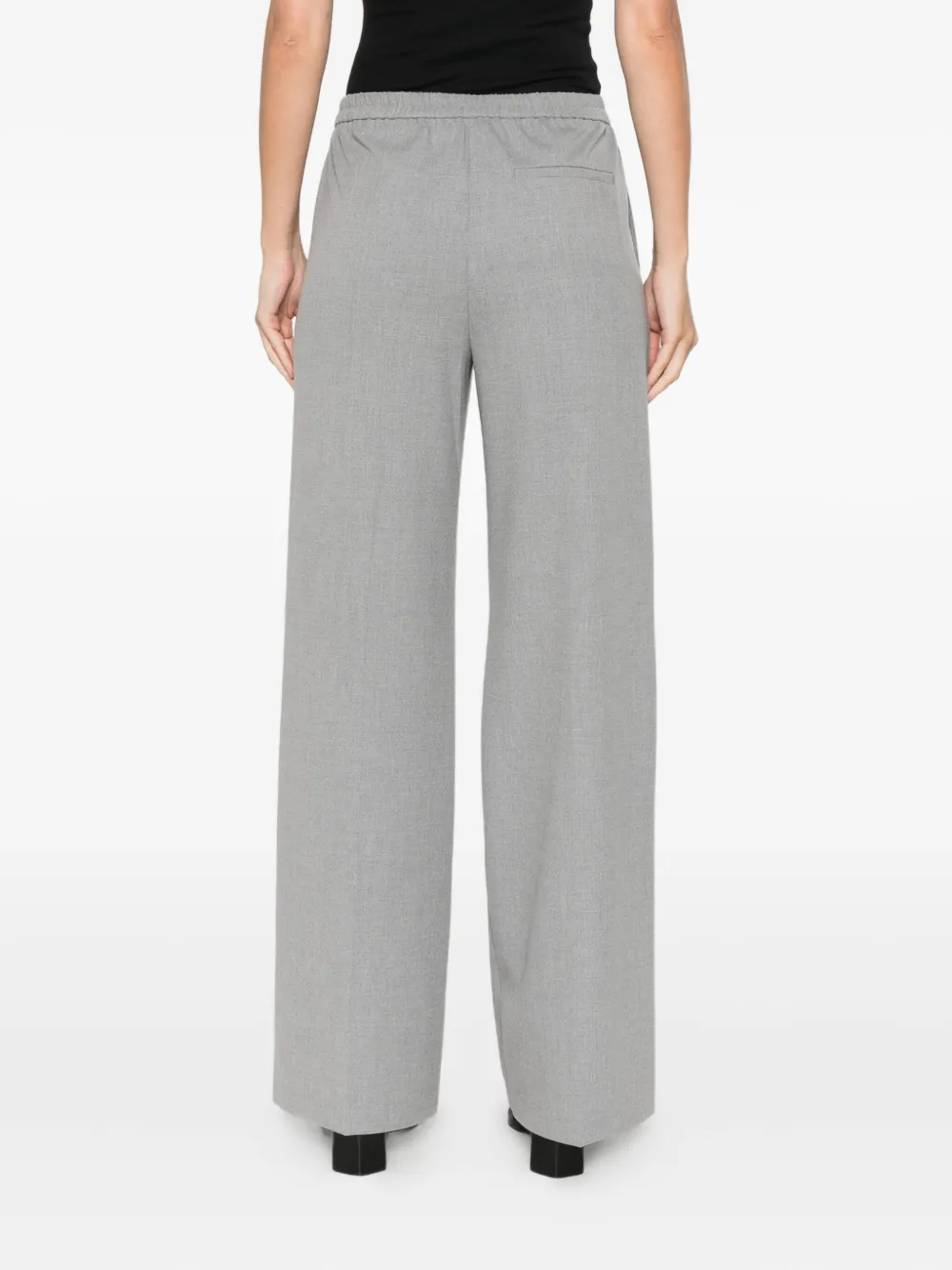 Marc O'Polo Broek met plooien Grijs