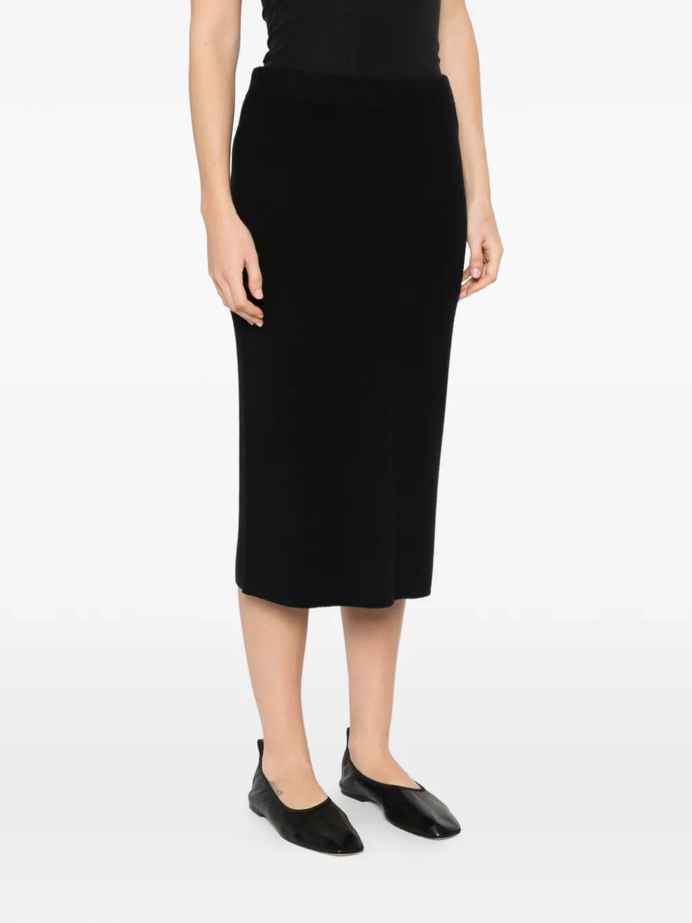  Marc O'polo Fitted Midi Skirt - Black 