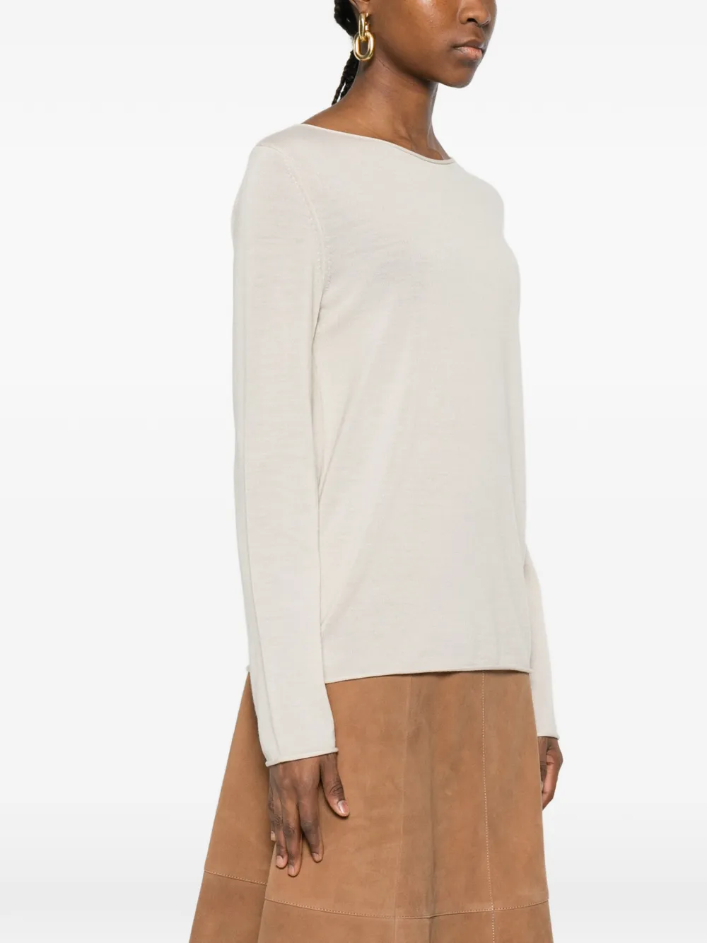 Marc O'polo Long-sleeve T-shirt In Neutral
