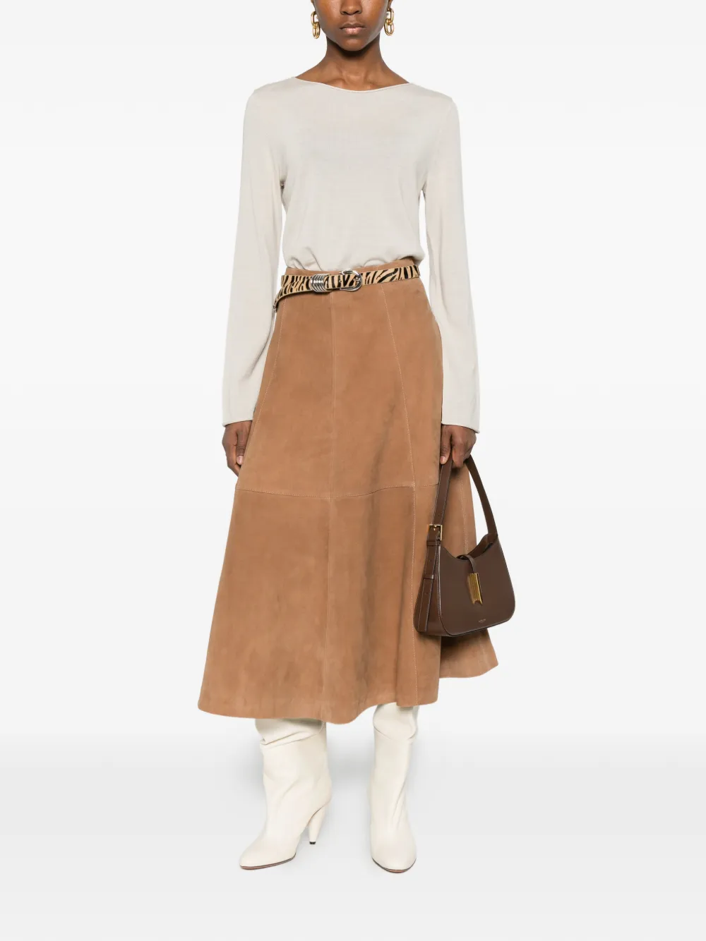 Marc O'polo Long-sleeve T-shirt In Neutral