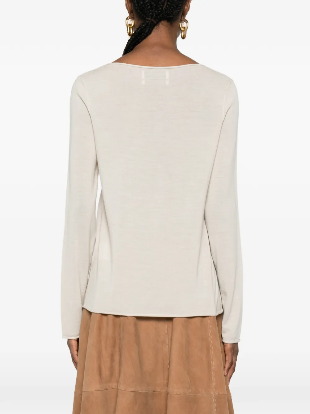 Marc O'polo Long-sleeve T-shirt In Neutral