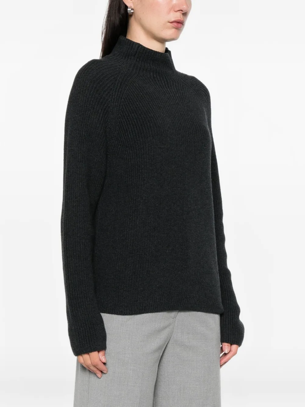 Marc O'Polo Trui met trechterhals Grijs