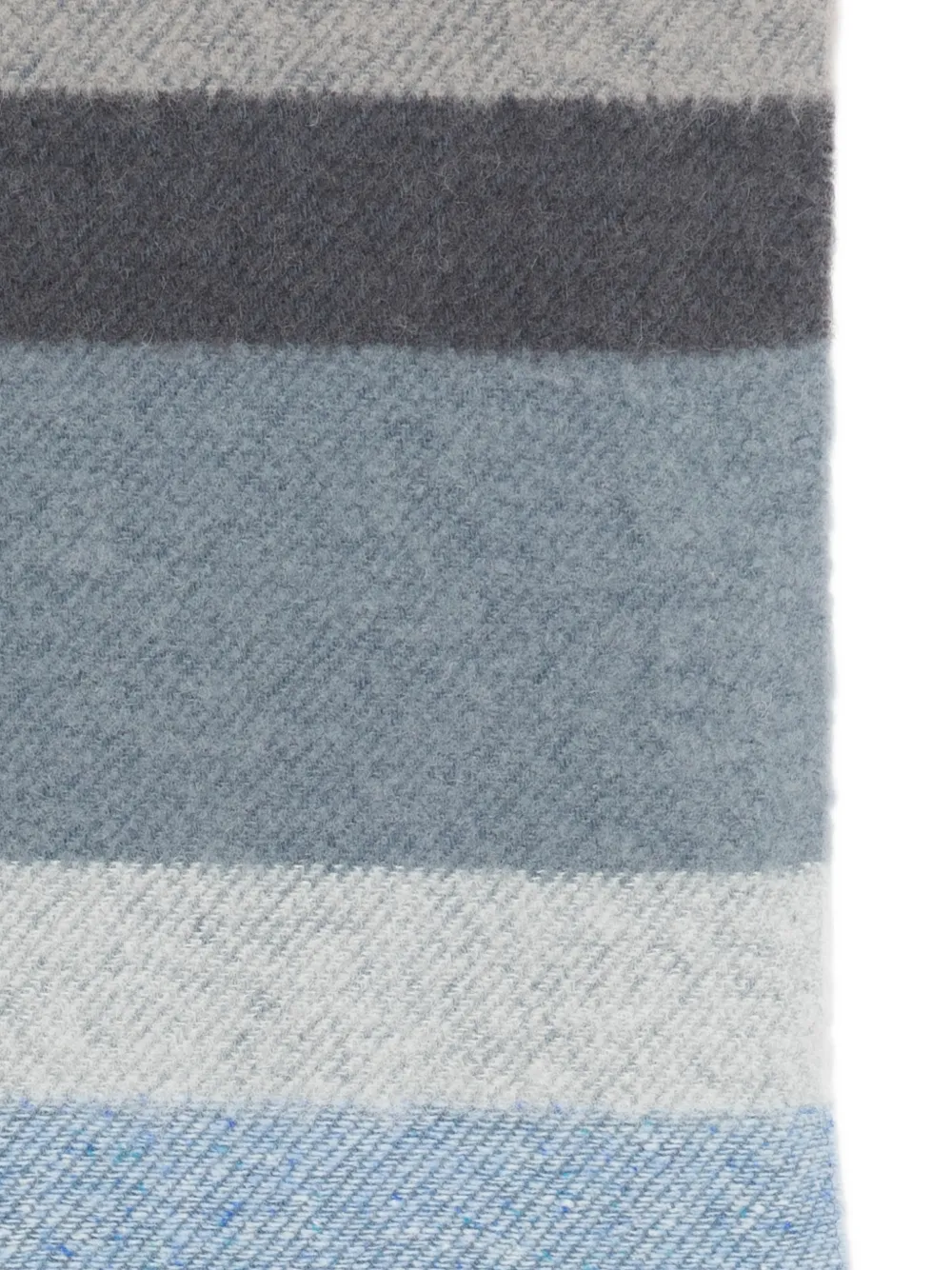 Marc O'polo Striped Fringed Scarf In Multi