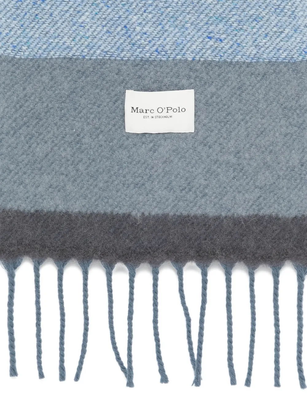 Marc O'Polo striped fringed scarf | Image 2