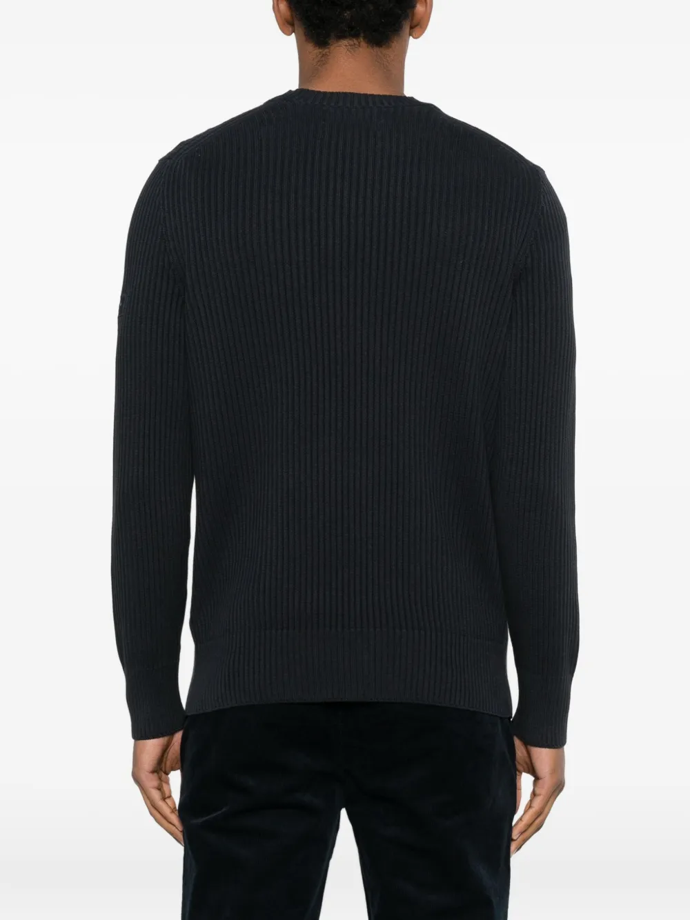 Marc O'polo Ribbed Sweater In Animal Print