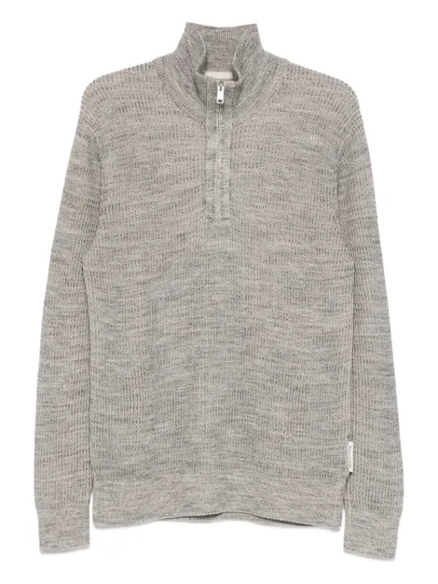 Marc O'Polo zip heavy knit sweater