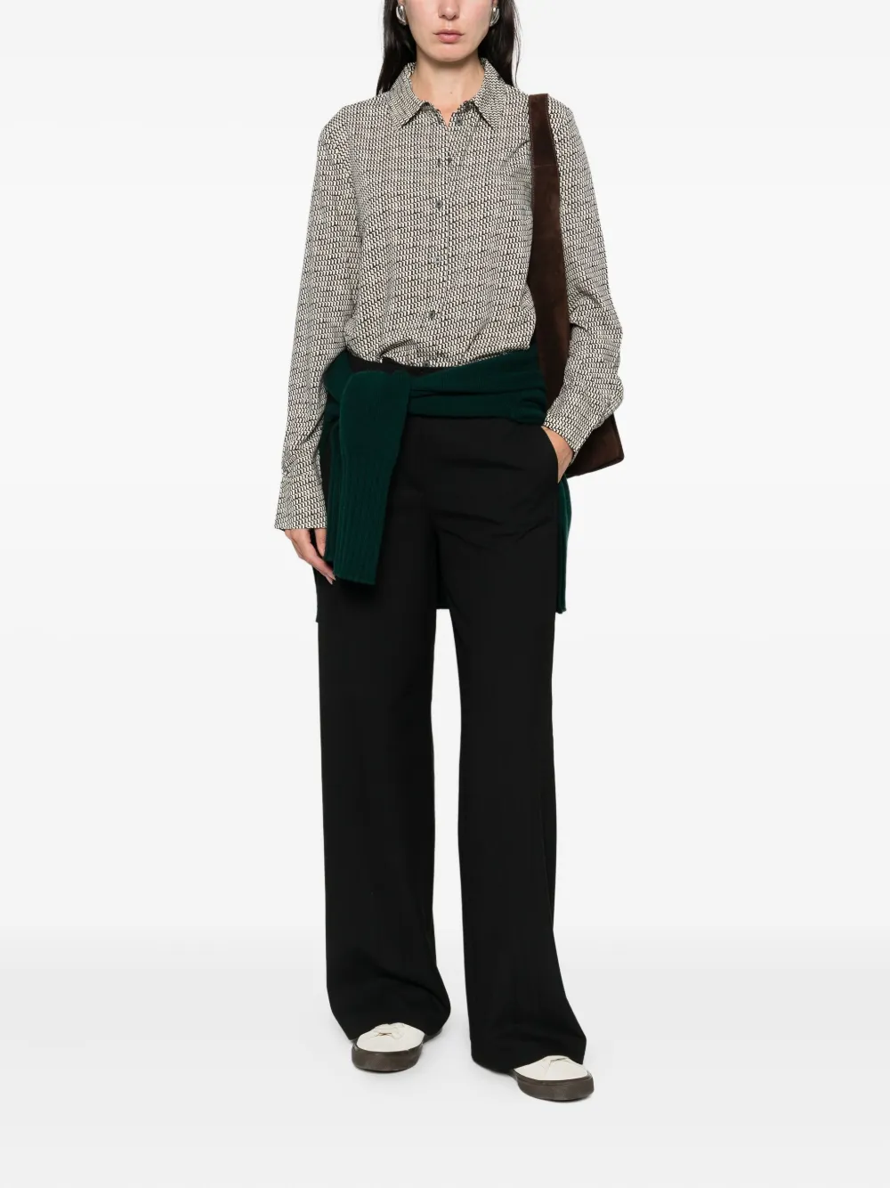 Marc O'Polo patterned shirt - Beige