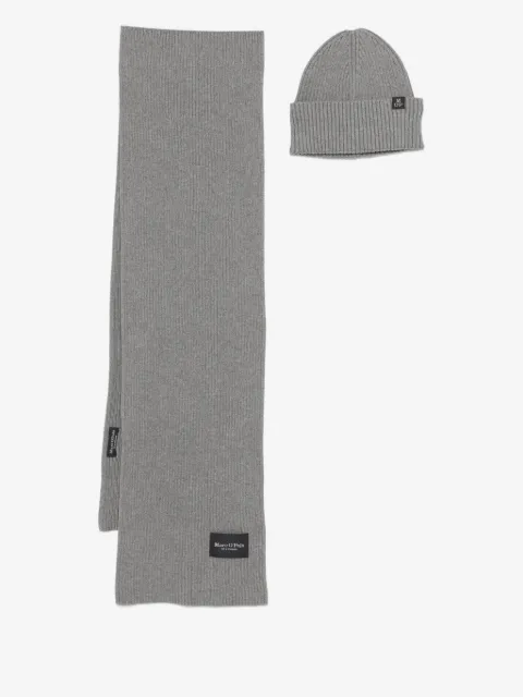 Marc O'Polo ribbed scarf set