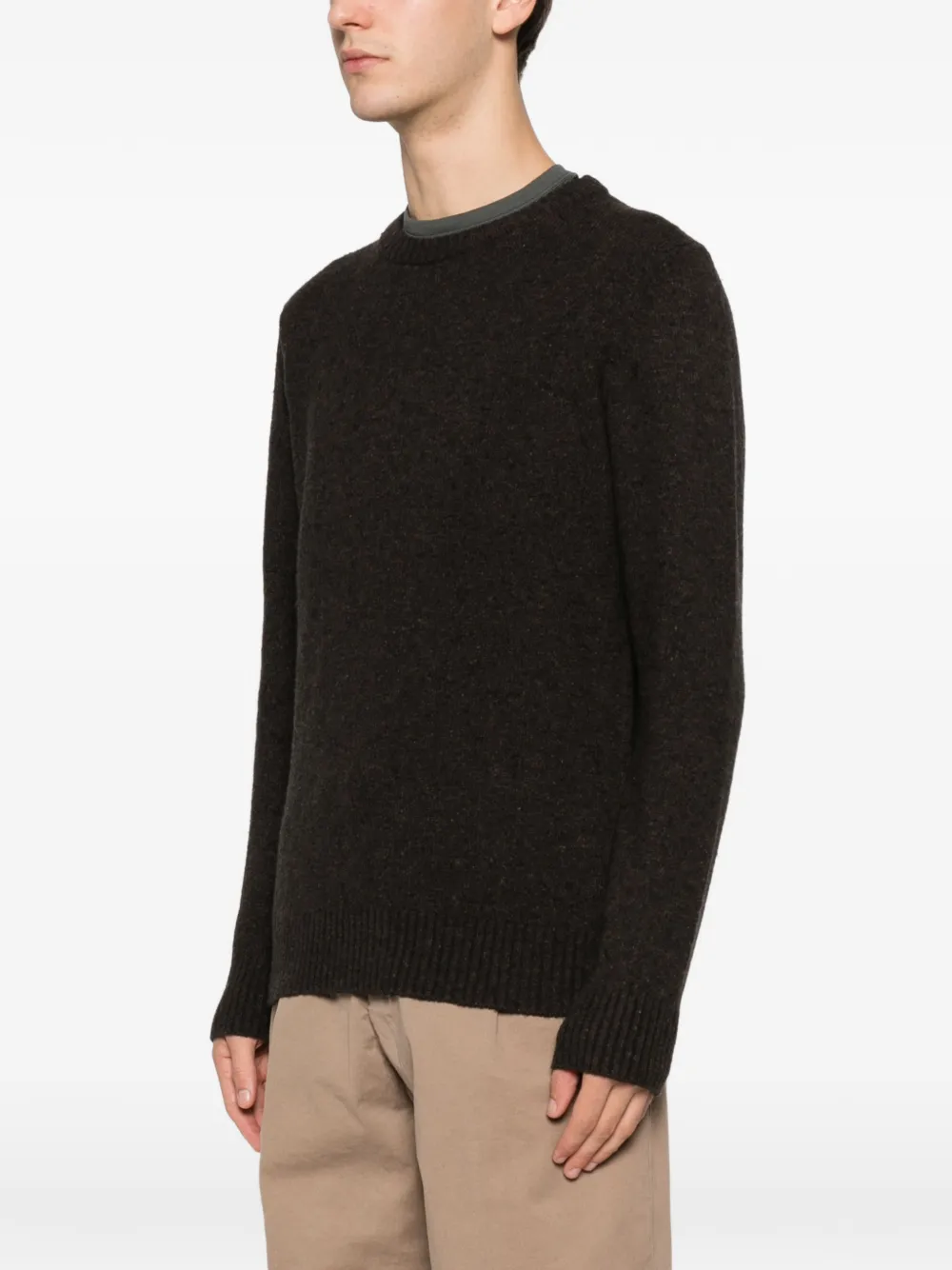  Marc O'polo Crew-neck Sweater - Brown 
