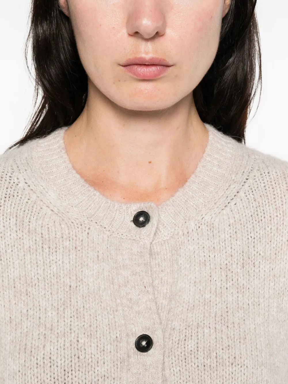 Marc O'Polo Vest met knopen Beige