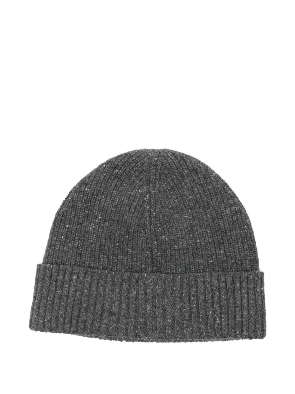 Marc O'Polo logo-patch ribbed beanie hat | Image 2