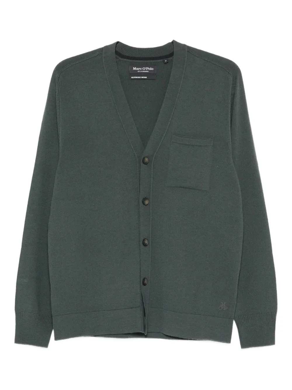 Marc O'Polo V-neck cardigan | Verde | Image 1