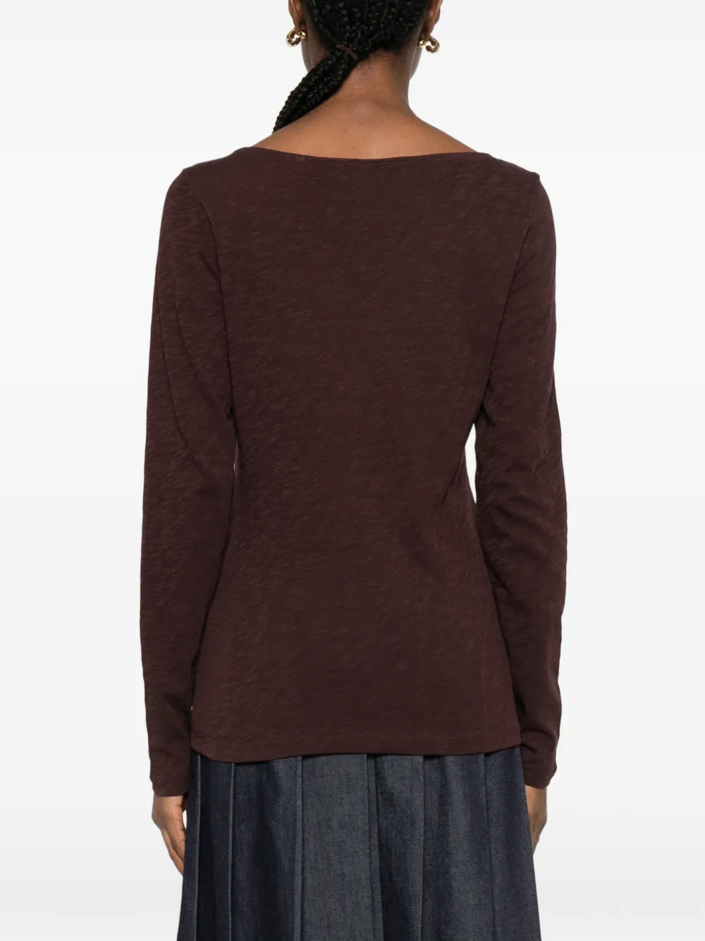 Marc O'polo Long-sleeve T-shirt In Red