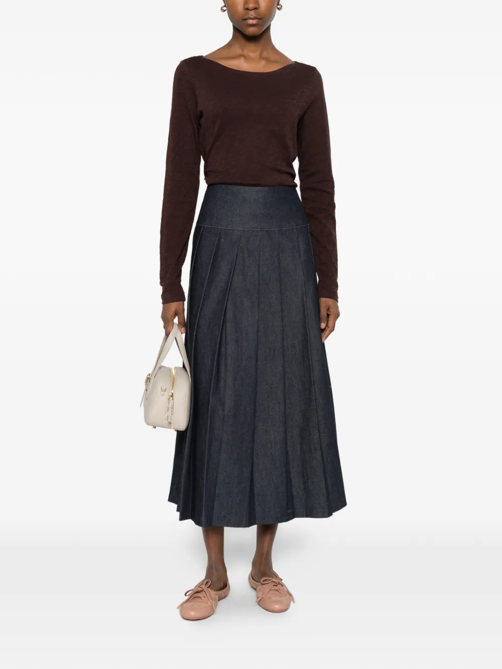 Marc O'polo Long-sleeve T-shirt In Red