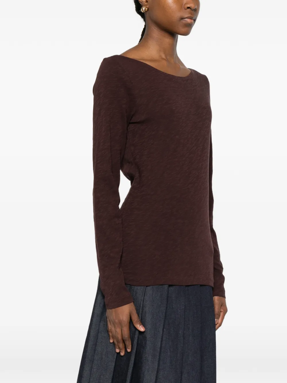 Marc O'polo Long-sleeve T-shirt In Red