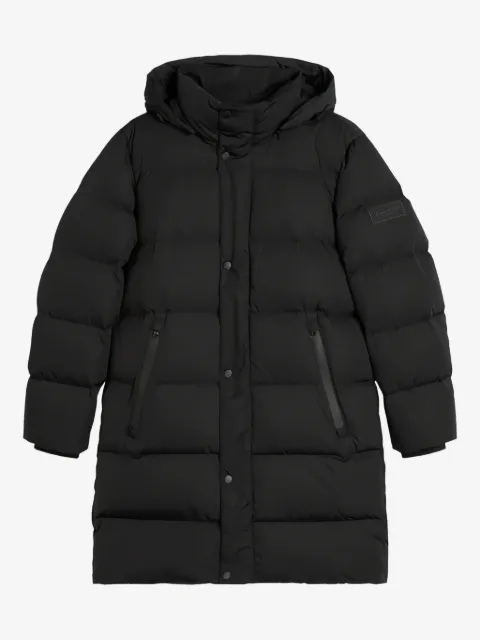 Marc O'Polo logo-patch padded coat