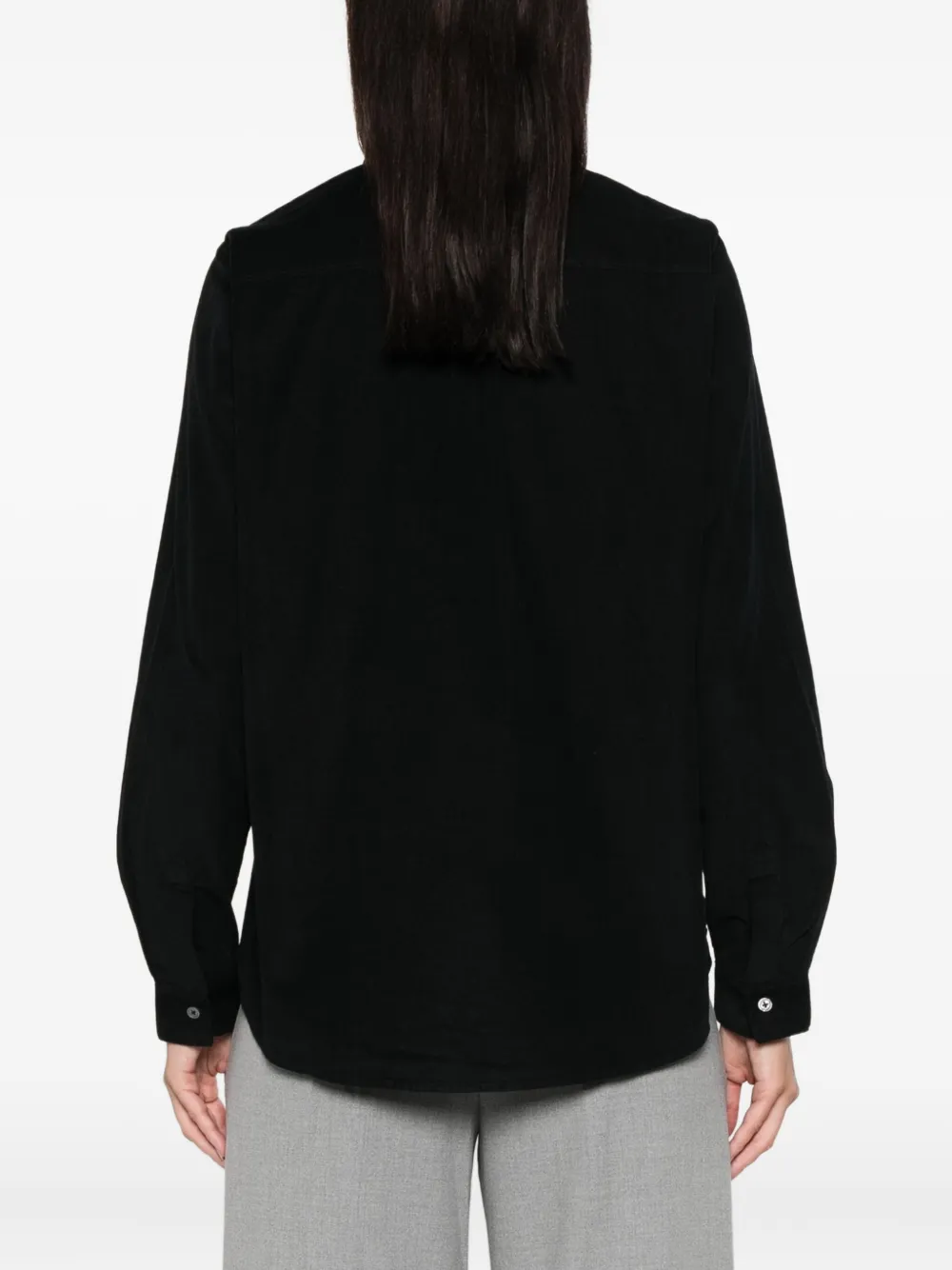 Marc O'polo Pinwale Corduroy Shirt In Black