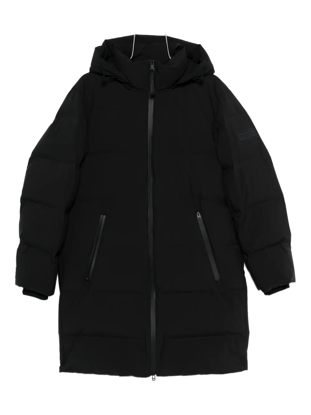 Marc O'Polo x FUNCTION MOP hooded zip coat - Nero