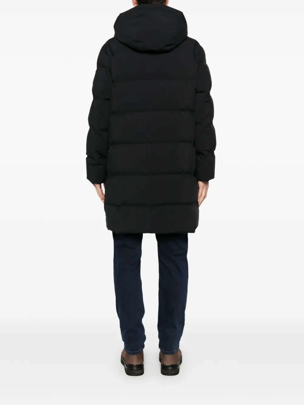 Marc O'polo X Function Mop Hooded Zip Coat In Black