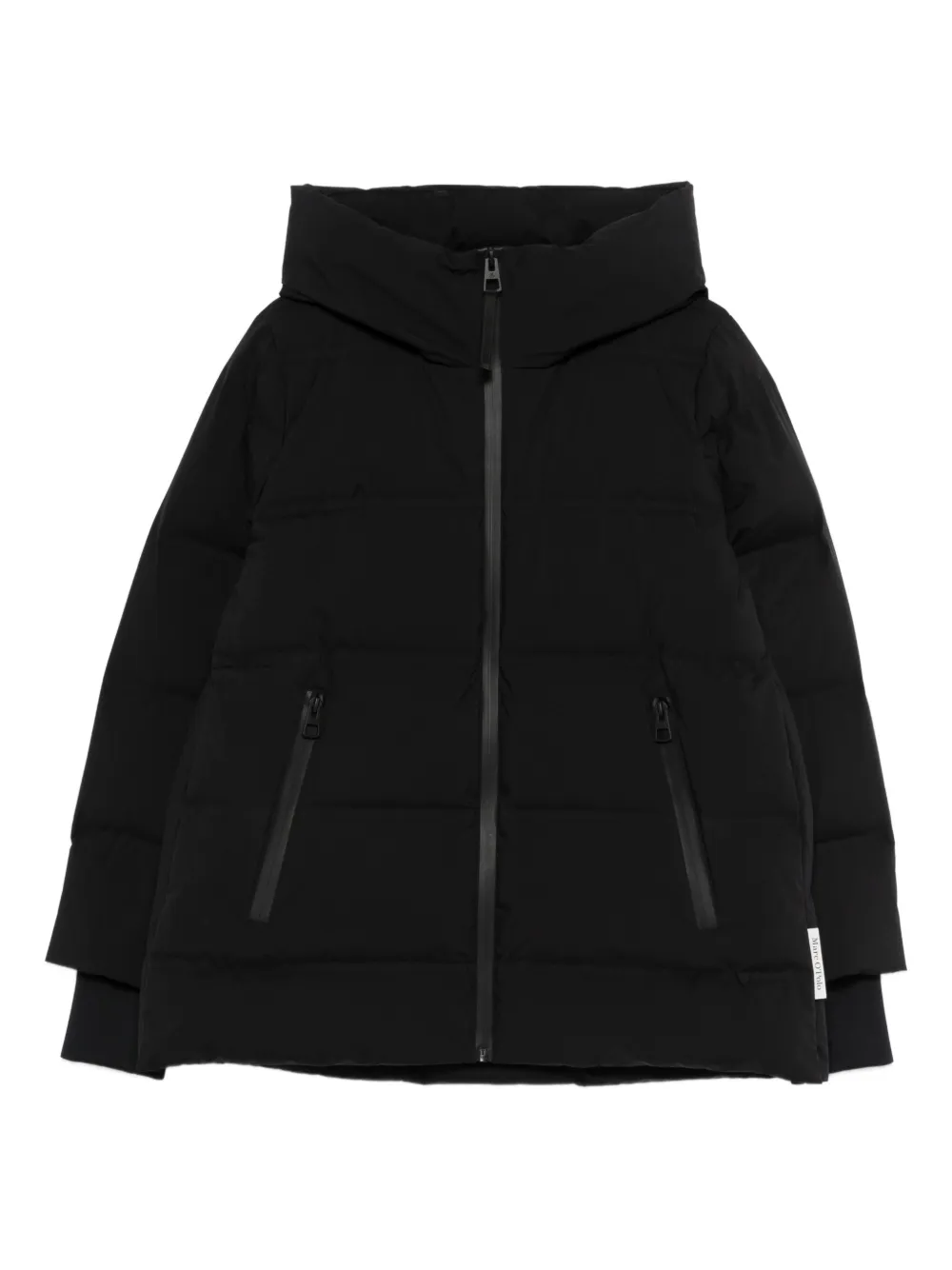 Marc O'Polo zip hooded jacket | Black | Image 1