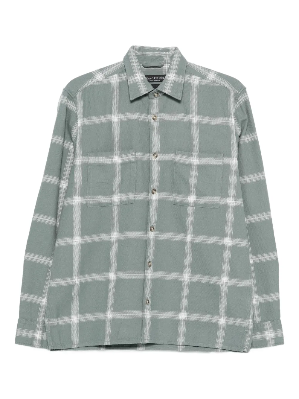 Marc O'Polo check-pattern shirt | Blue | Image 1