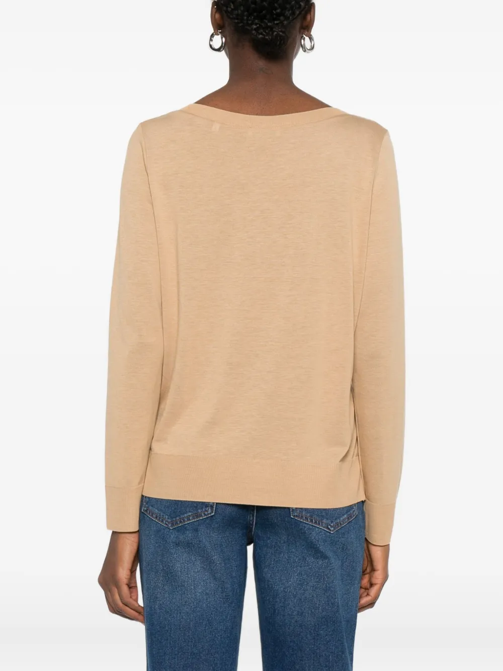 Marc O'Polo Top met lange mouwen Beige