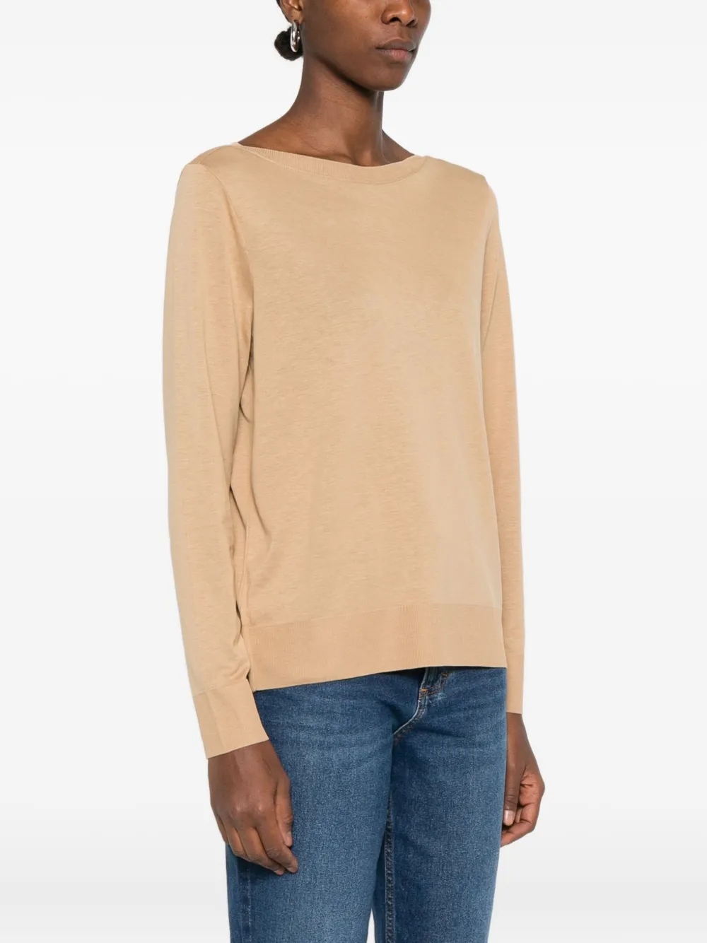 Marc O'Polo Top met lange mouwen Beige