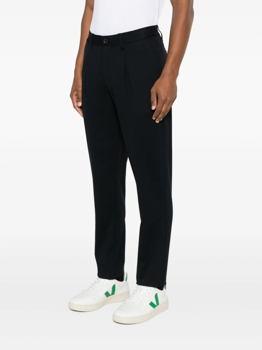 Marc O'polo Morot Pleated Trousers In Black