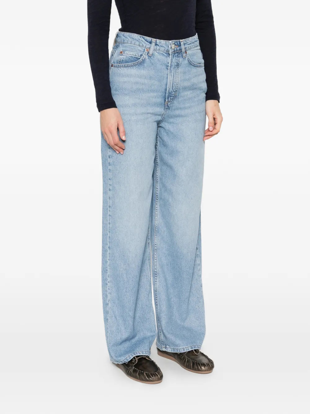  Marc O'polo Wide Leg Jeans - Blue 