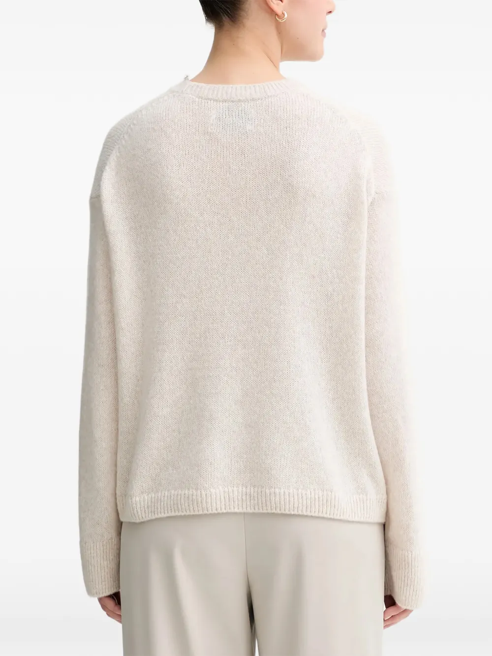  Marc O'polo Crew-neck Knitted Sweater - Neutrals 