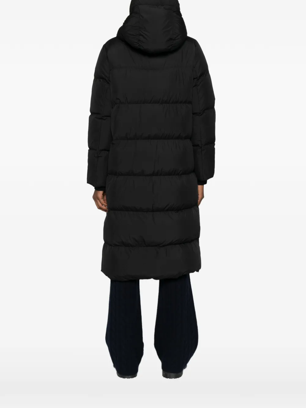 Marc O'Polo Oversized jas met capuchon Zwart