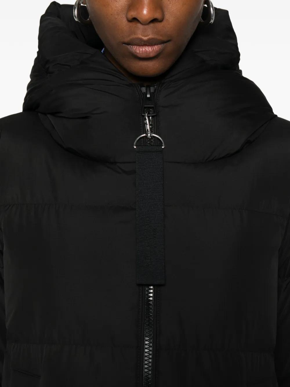 Marc O'Polo Oversized jas met capuchon Zwart
