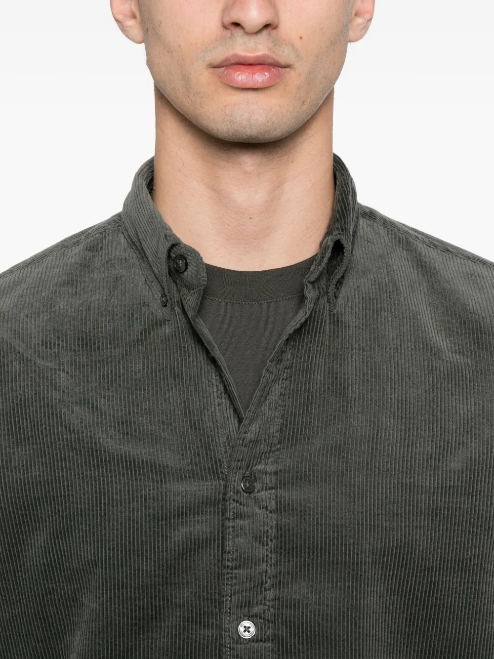 Corduroy Button Shirt