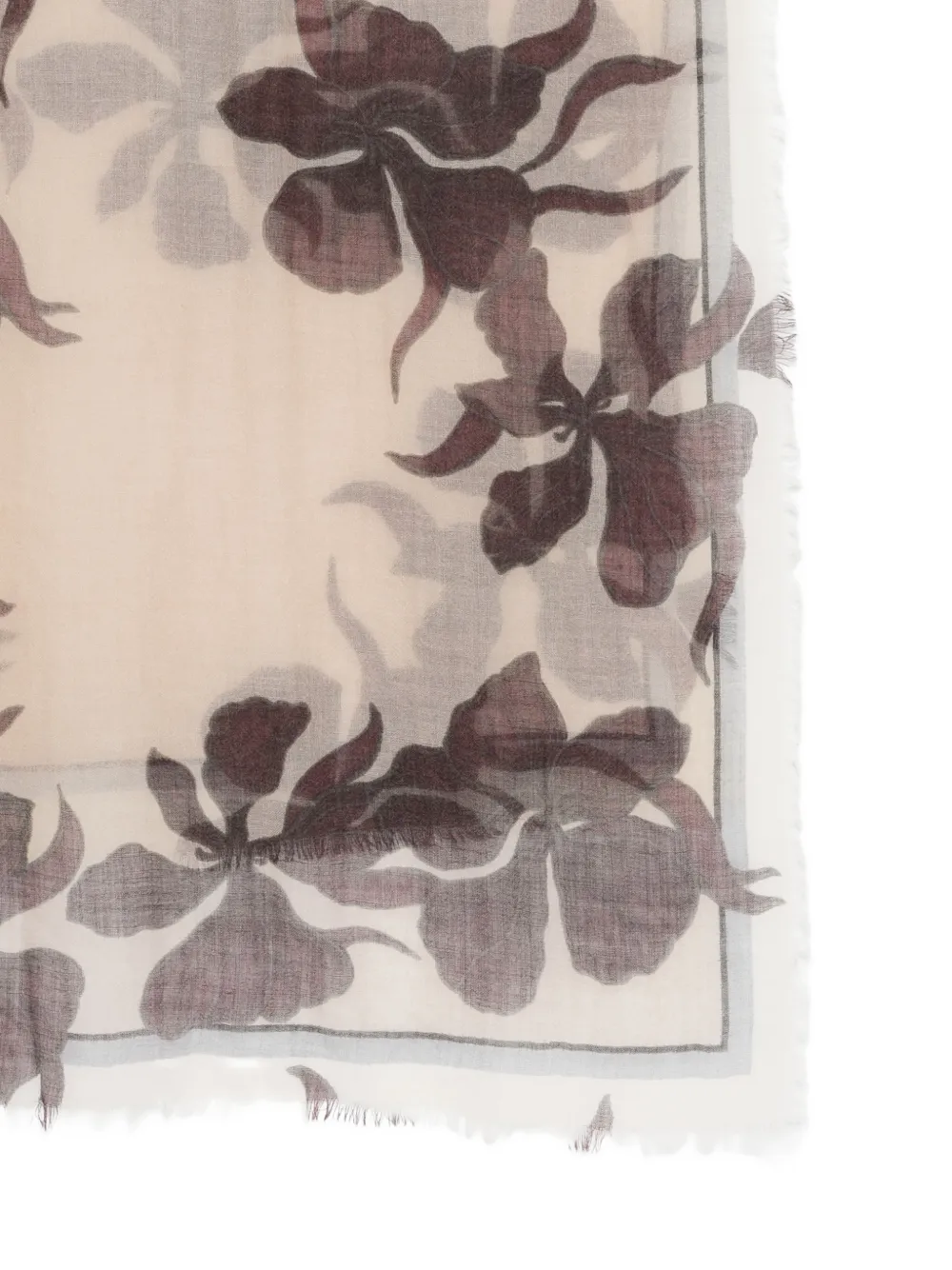 Marc O'Polo floral scarf - Beige