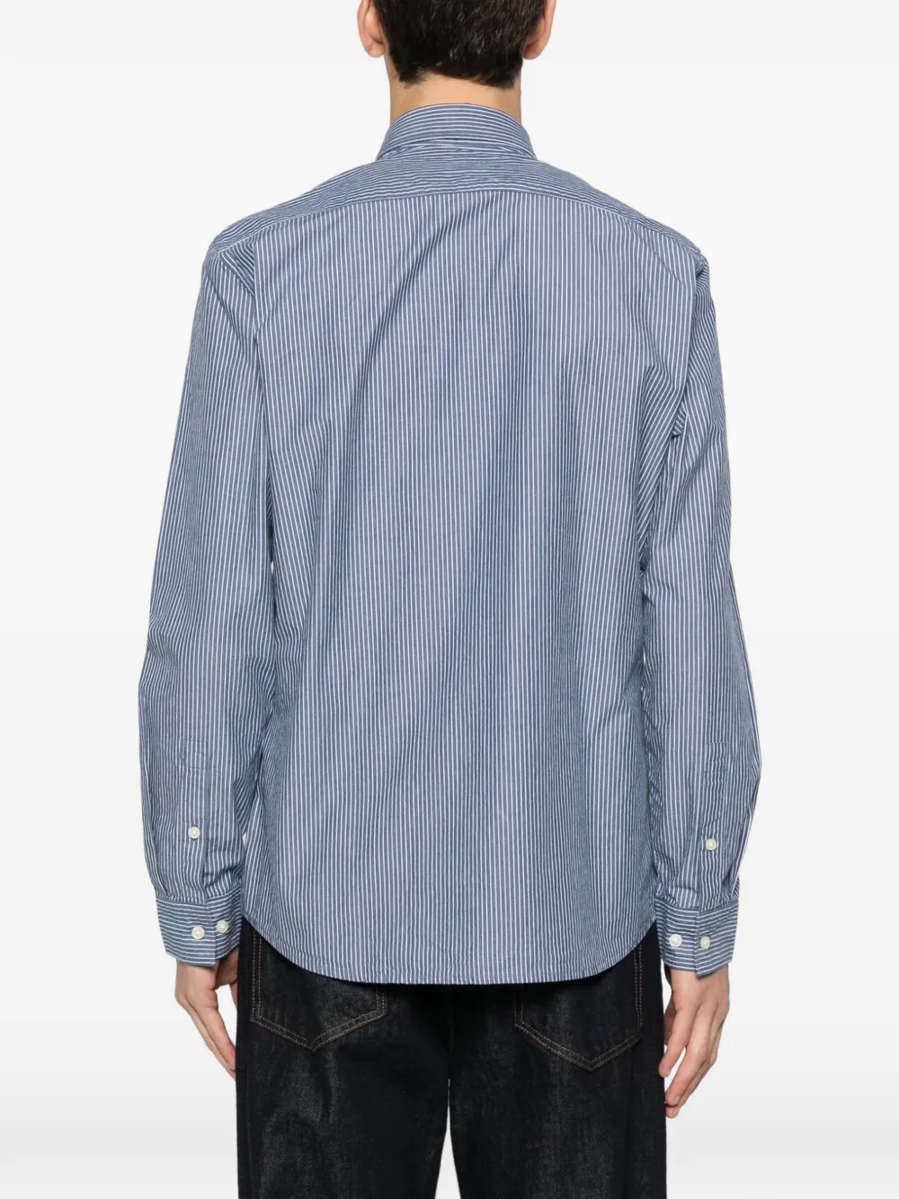 Marc O'Polo Gestreept overhemd Blauw