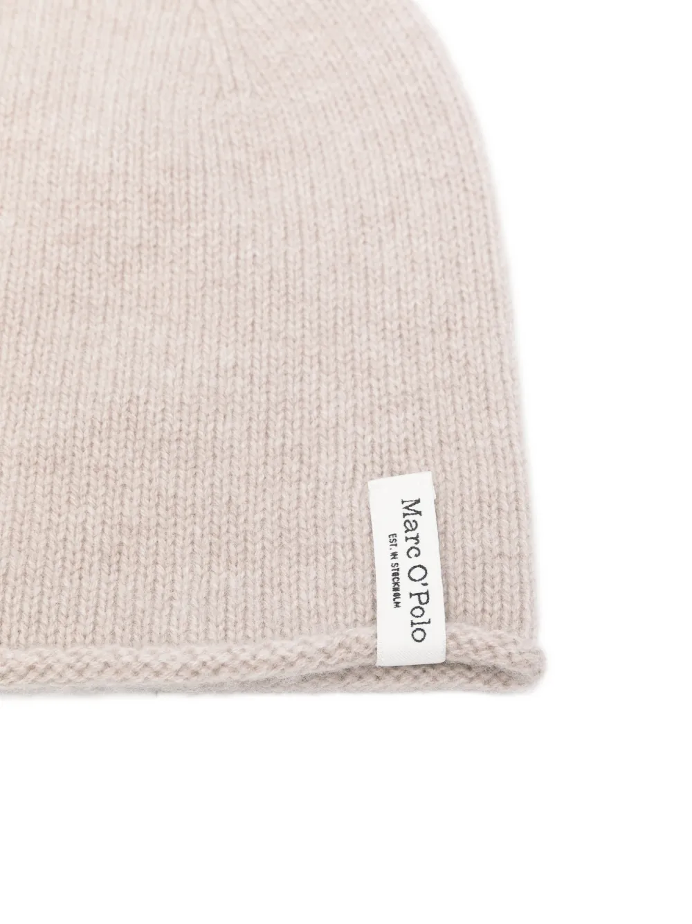  Marc O'polo Mauve Mélange Beanie - Neutrals 