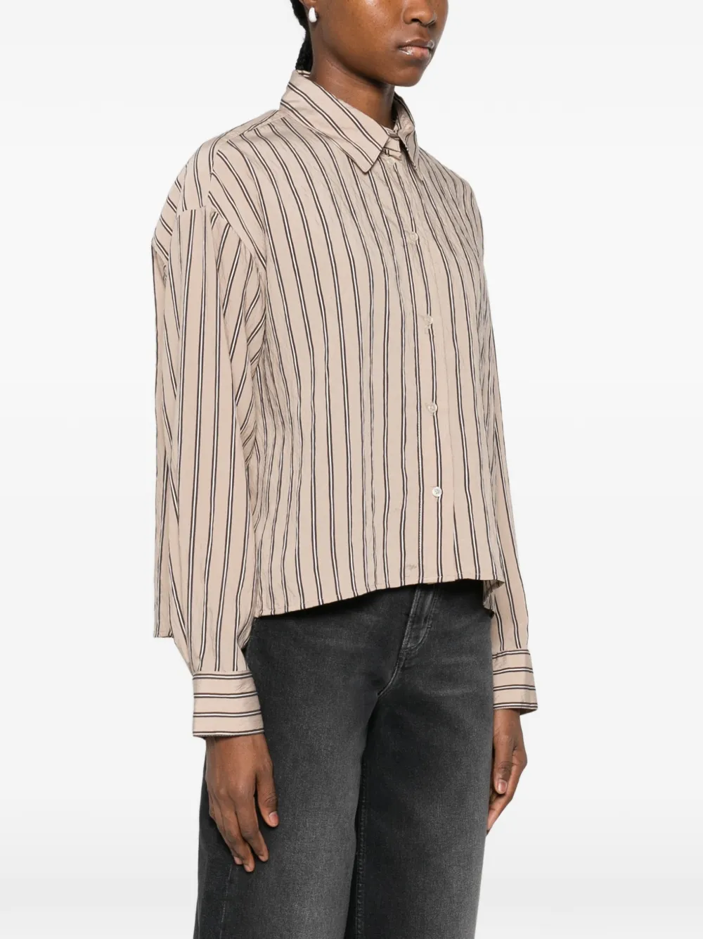 Marc O'Polo Gestreept blouse Beige