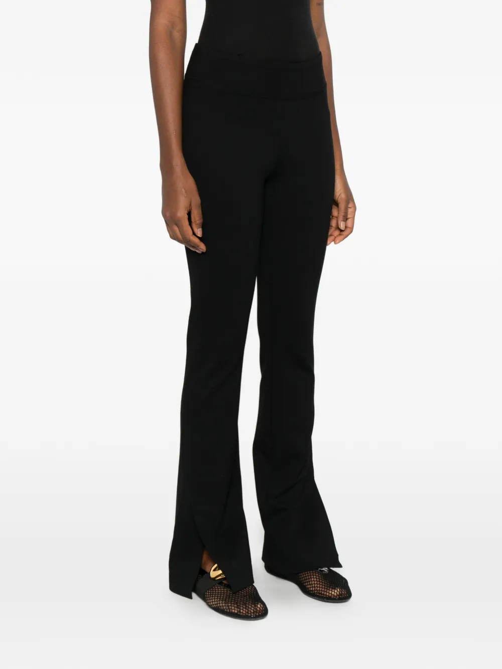 Marc O'polo Flared Trousers In Black