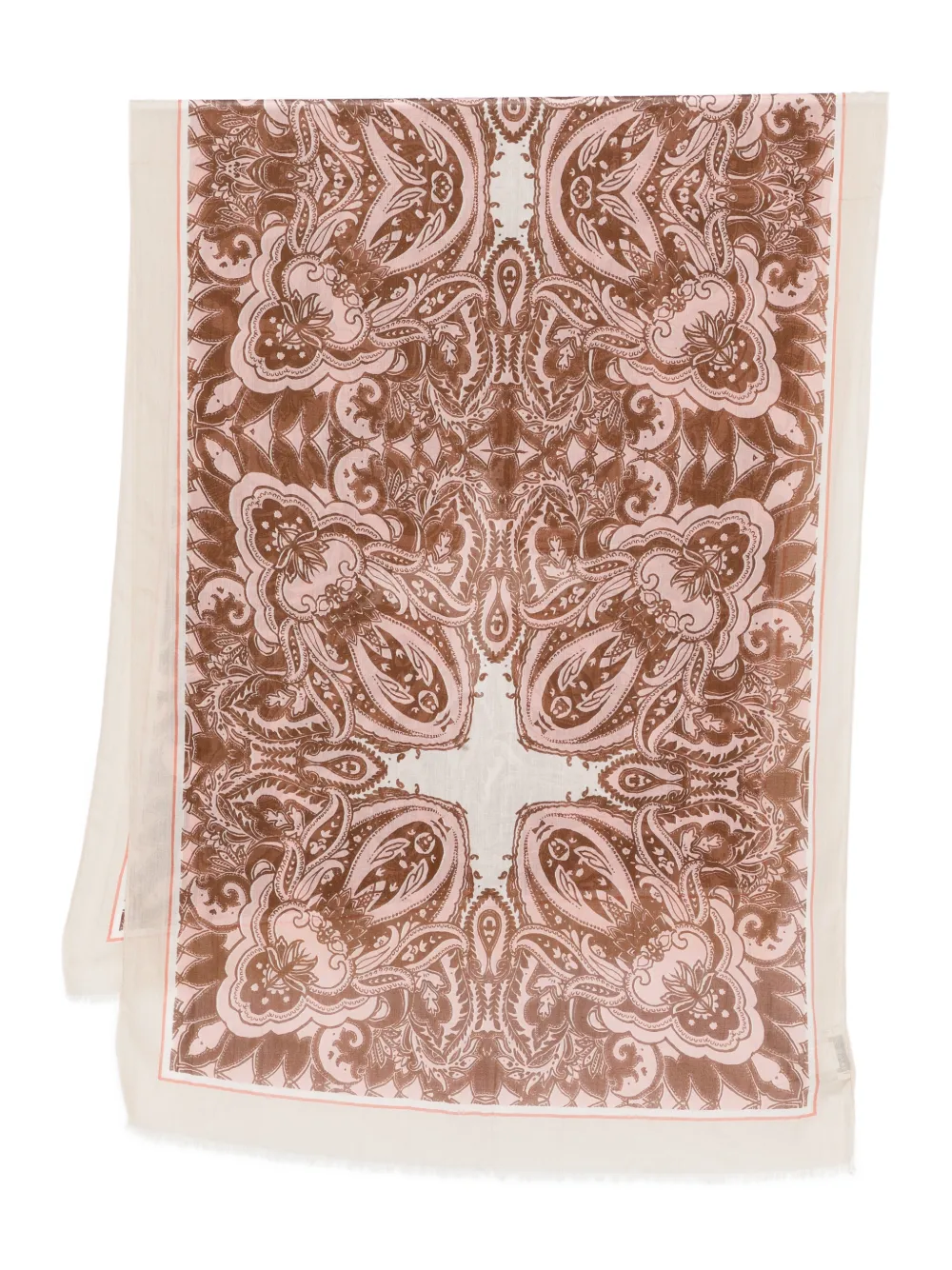 Marc O'polo Paisley-pattern Scarf In Neutral