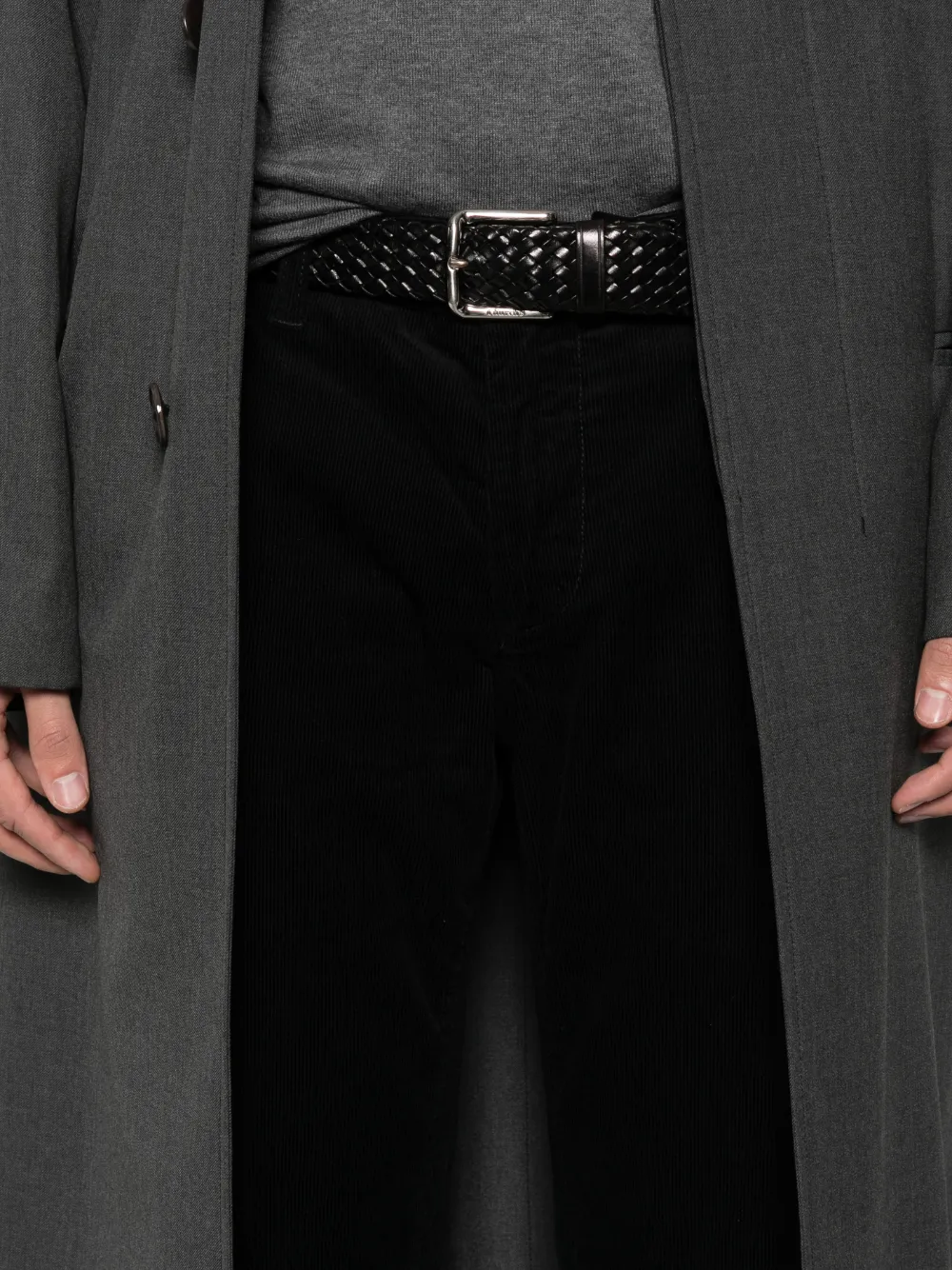 Marc O'Polo Ribfluwelen broek Zwart