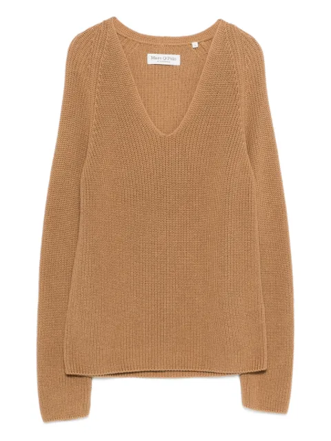 Marc O'Polo V-neck knitted sweater