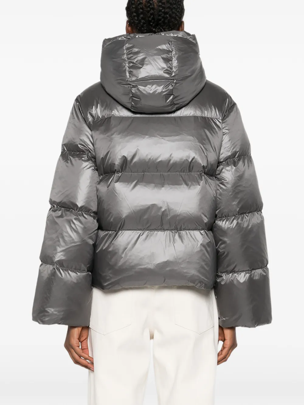 Marc O'Polo Donsjack met capuchon Grijs