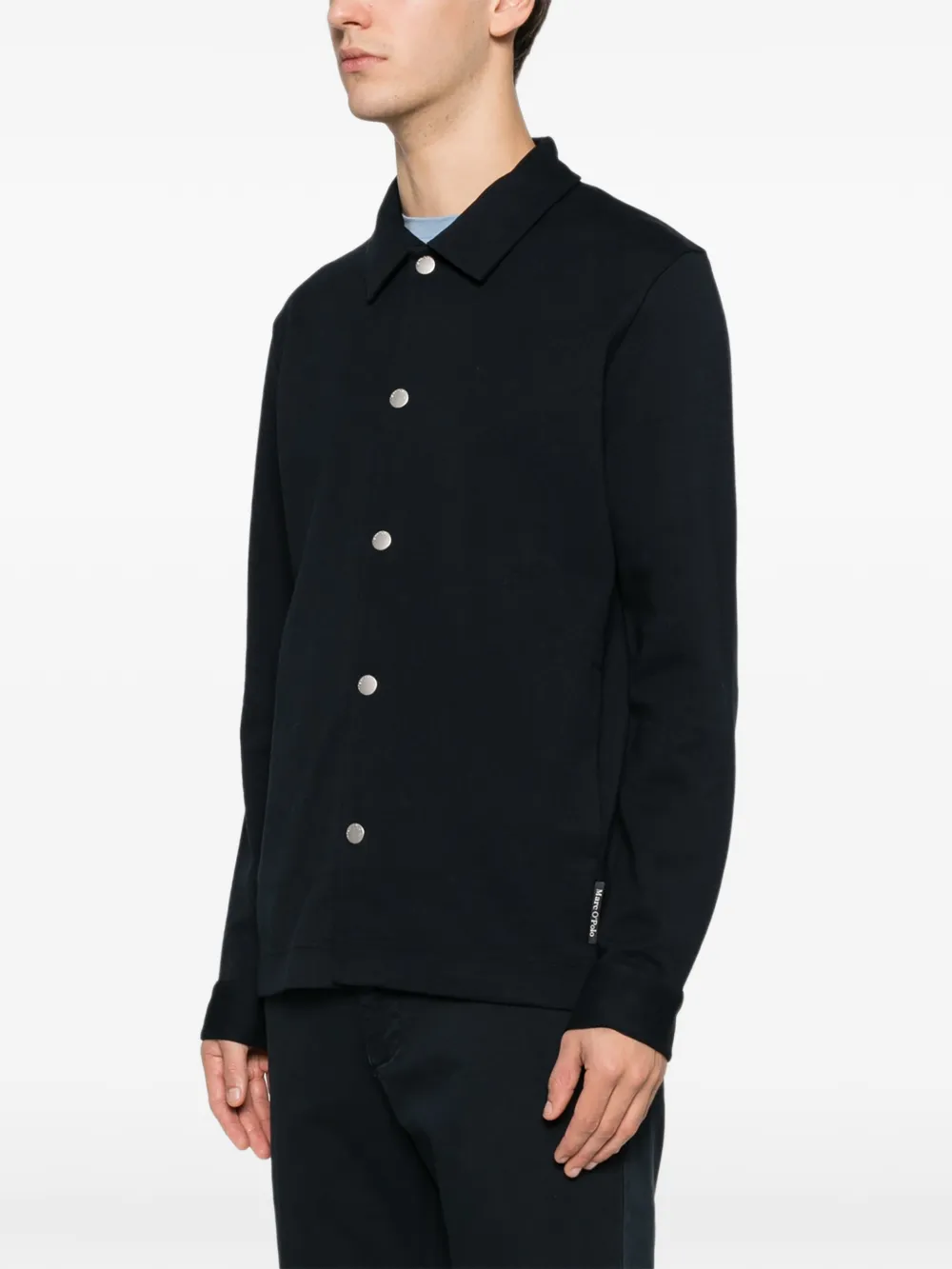 Marc O'Polo Overhemd met knopen Blauw