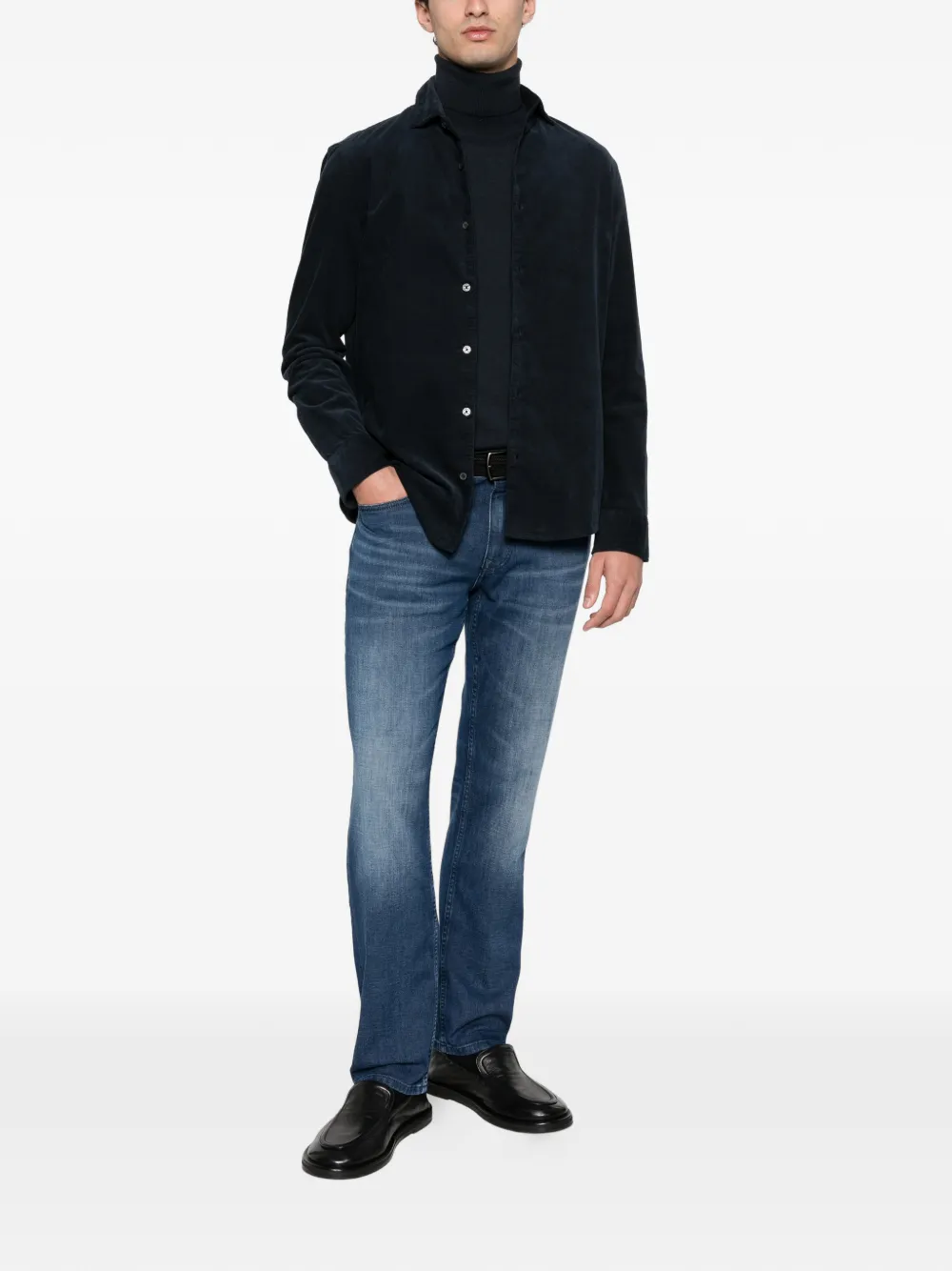 Marc O'Polo buttoned corduroy shirt | Image 2