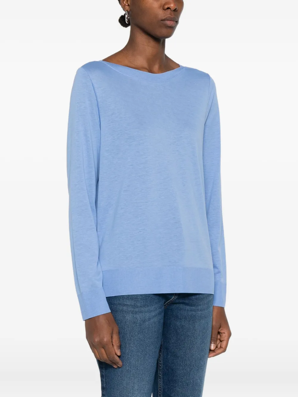 Marc O'Polo Top met lange mouwen Blauw