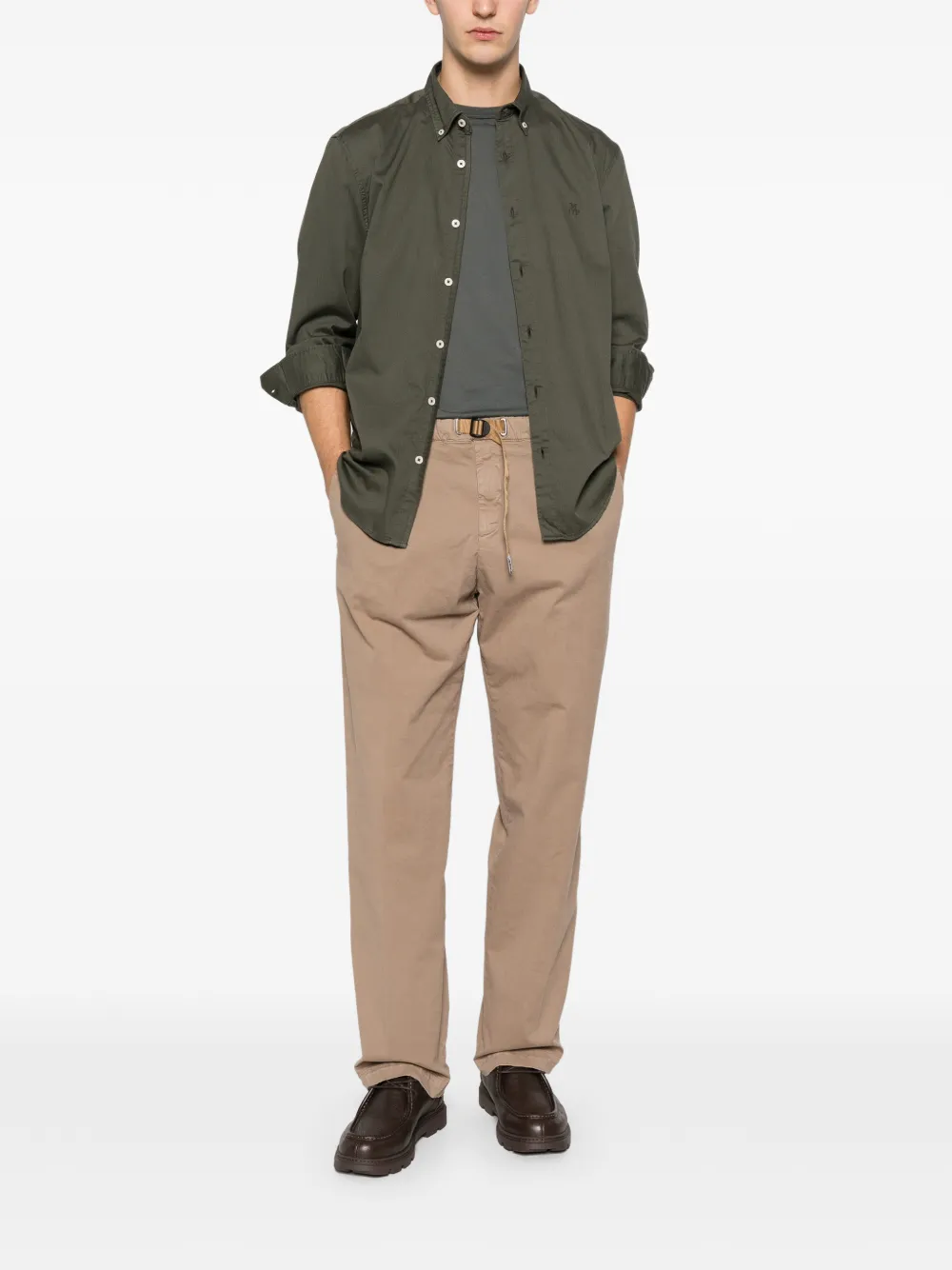 Marc O'Polo langærmet skjorte med knapper | Image 2