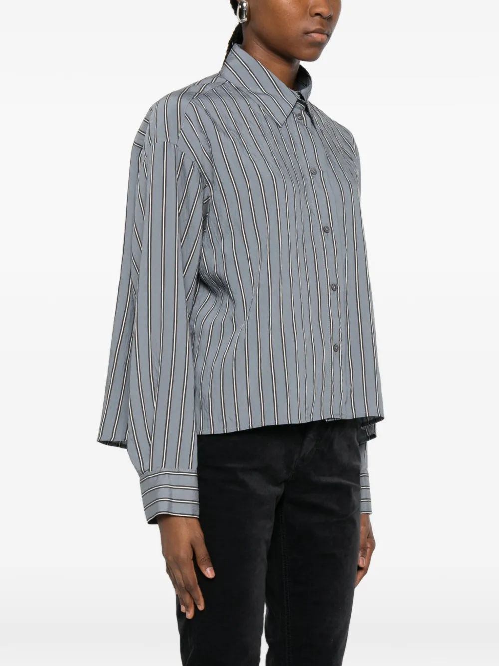 Striped Long-Sleeves Shirts