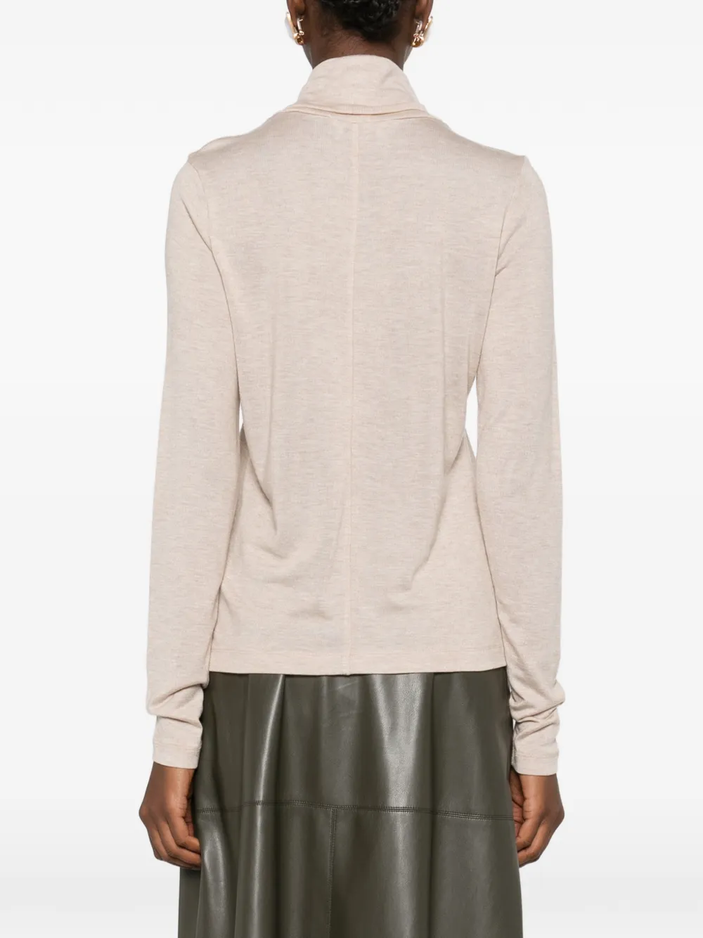 Marc O'polo Roll-neck Sweater In Neutral